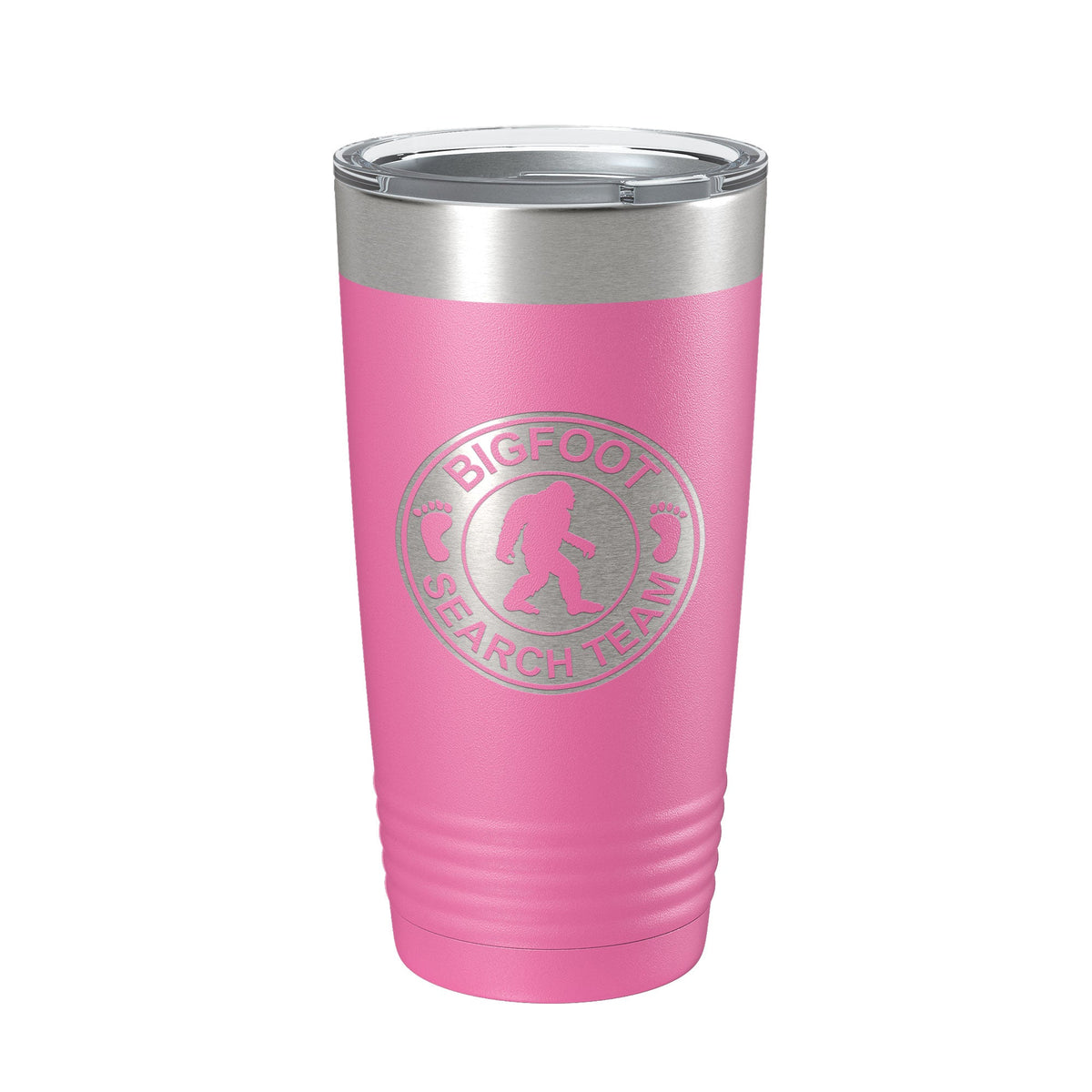 Bigfoot Tumbler Sasquatch Search Team Travel Mug Insulated Laser Engraved Coffee Cup Outdoorsman Gift 20 oz