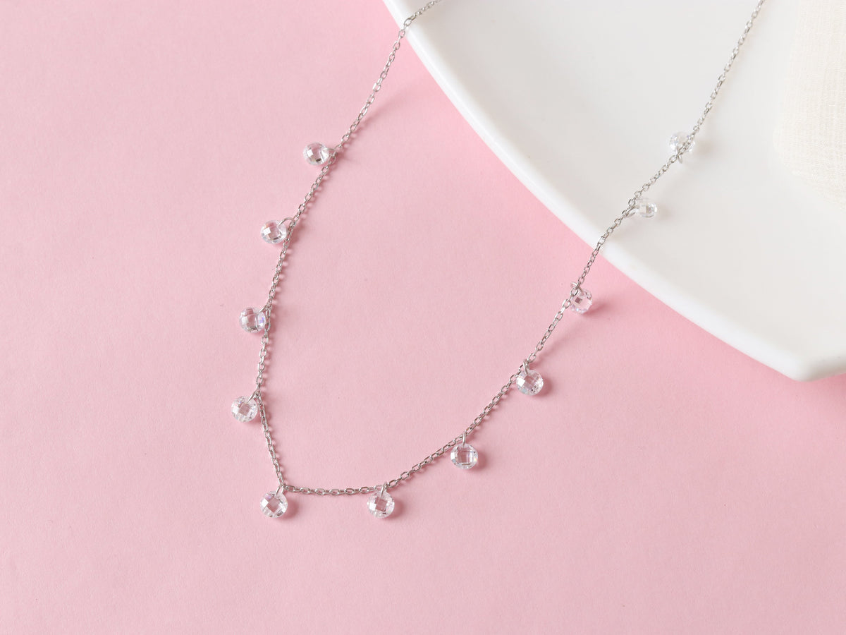 Delicate Swarovski Stone Chain
