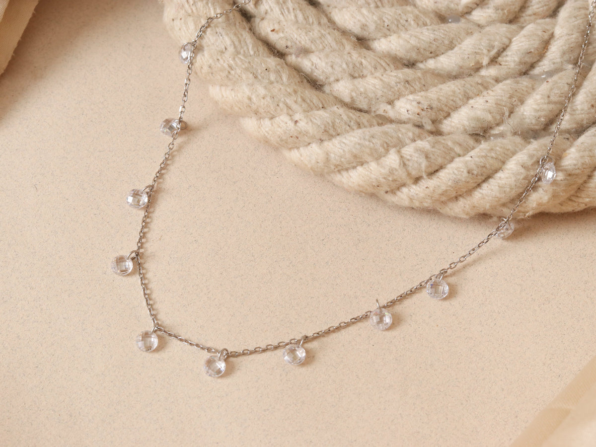 Delicate Swarovski Stone Chain