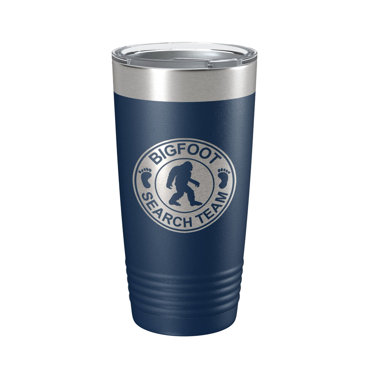 Bigfoot Tumbler Sasquatch Search Team Travel Mug Insulated Laser Engraved Coffee Cup Outdoorsman Gift 20 oz