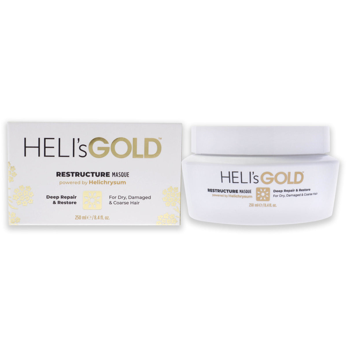 Helis Gold Restructure Masque With Helichrysum 250ml