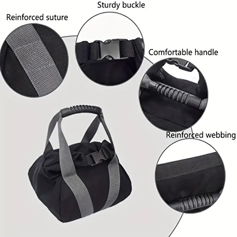 2pcs Adjustable Heavy Fitness Power Sandbag - Sports & Fitness > Fitness Accessories at Dealshubindia