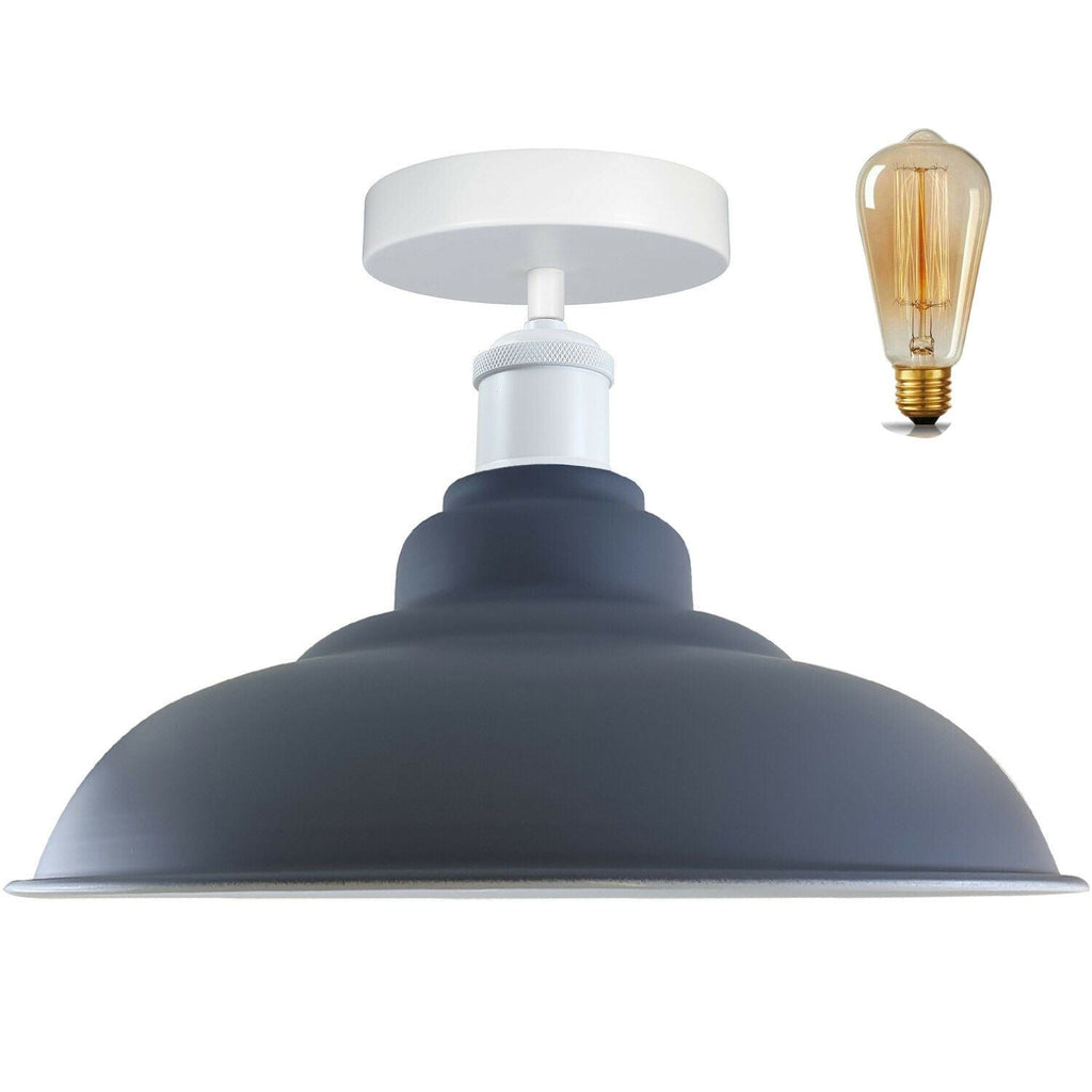 Best Ceiling Lights For Hallway Flush Metal E27 ~1192