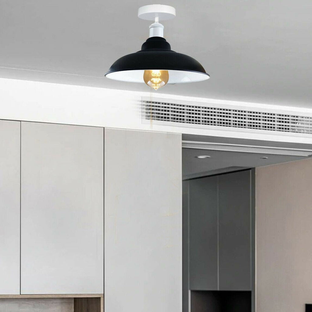 Best Ceiling Lights For Hallway Flush Metal E27 ~1192