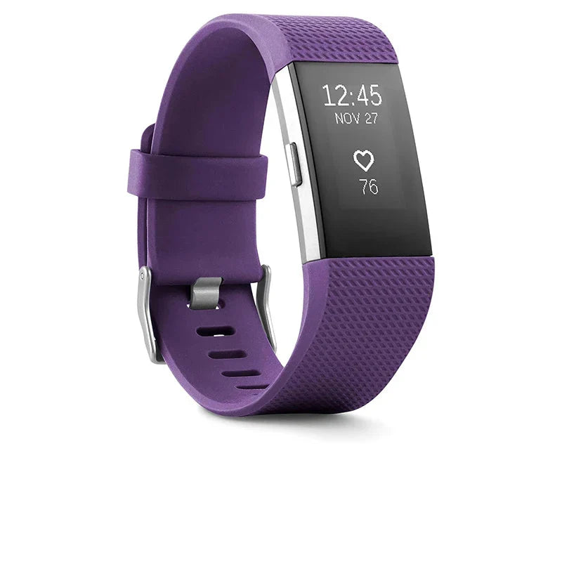 Fitness Tracker Smart Wristband Purple - Fitness equipment at Dealshubindia