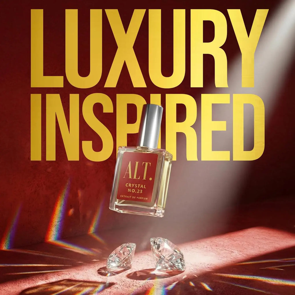 ALT. FRAGRANCES Crystal No. 23 – Inspired by Bac. Roug. 540, Unisex Perfume, Extrait de Parfum, Long Lasting Perfume for Men & Women with Jasmine, Amberwood & Cedar Notes, 60ml - n/a at Dealshubindia