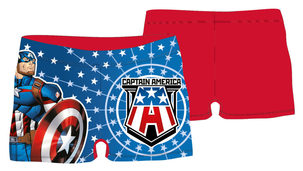 Avengers boys' swim boxers - red - 128