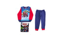 Thick cotton children's pajamas - Avengers - navy blue-red - 110