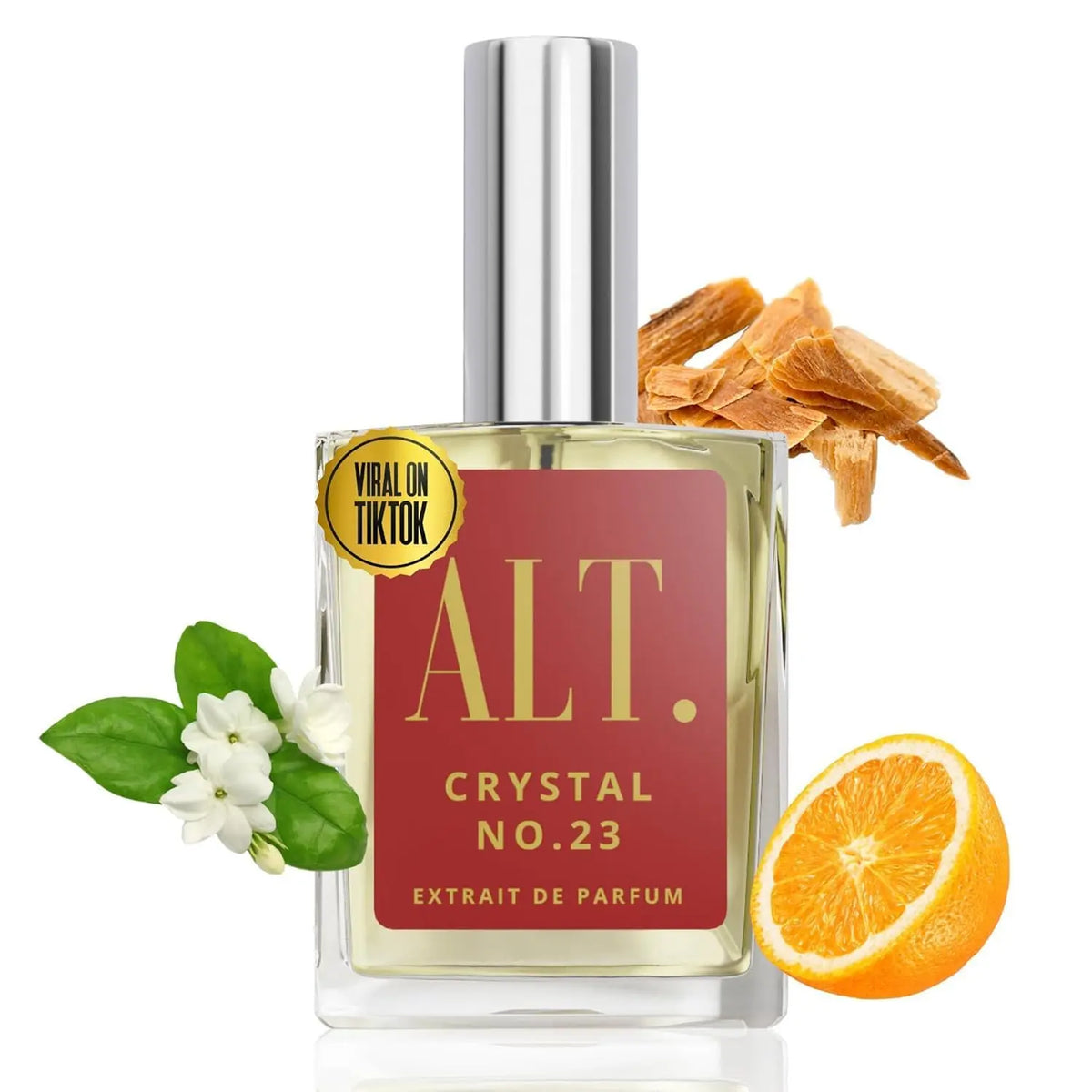 ALT. FRAGRANCES Crystal No. 23 – Inspired by Bac. Roug. 540, Unisex Perfume, Extrait de Parfum, Long Lasting Perfume for Men & Women with Jasmine, Amberwood & Cedar Notes, 60ml - n/a at Dealshubindia