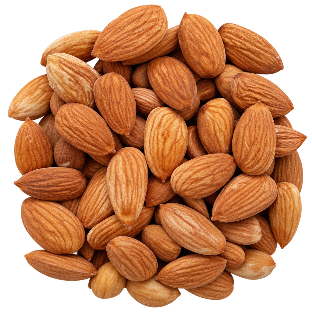 Shelled Almonds – Natural Organic Premium-quality + Free sample!