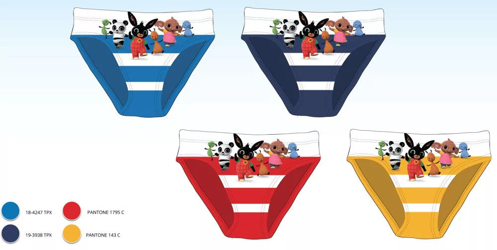Baby bath bottoms for boys - Bing bunny - dark blue - 92