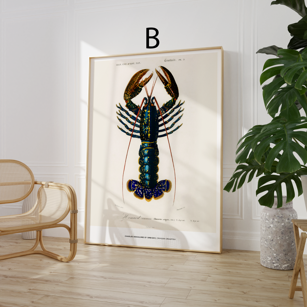 Kunst Poster · Geschenkidee · Berühmte Gemälde Vintage Illustrationen Japanische Kunst Botanische Motive · Dekoprint ohne Rahmen