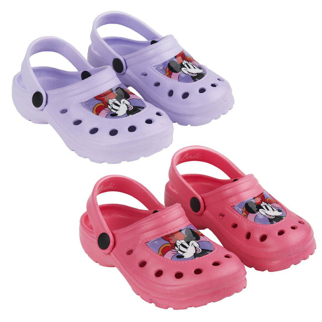 Disney Minnie children's slippers, clogs, clogs
