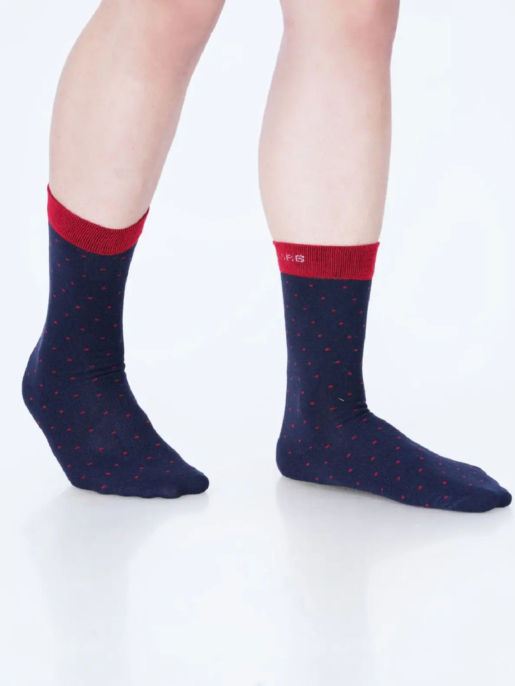 Premium Cotton Crew Dress Socks for Men and Women Pack of 3 Pairs