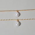 Fashion Double-layer Gold Chain Imitation Pearl Pendant Necklace Gift Jewelry