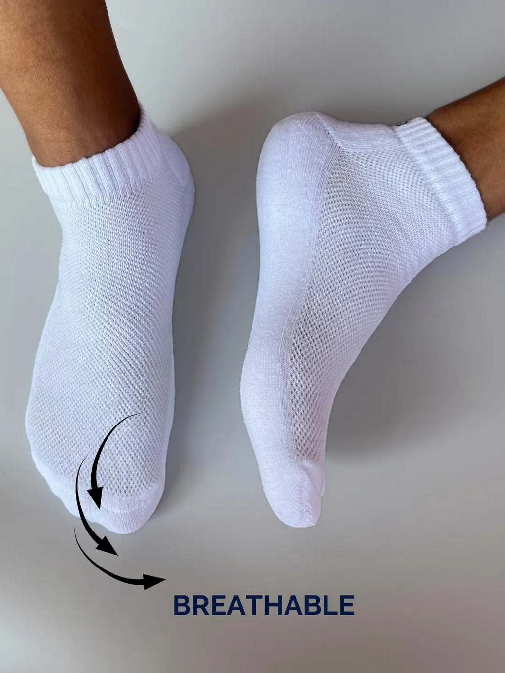 Ultra-soft low ankle socks designed for comfort and breathability