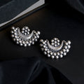 Silver Chandra Phool Earrings