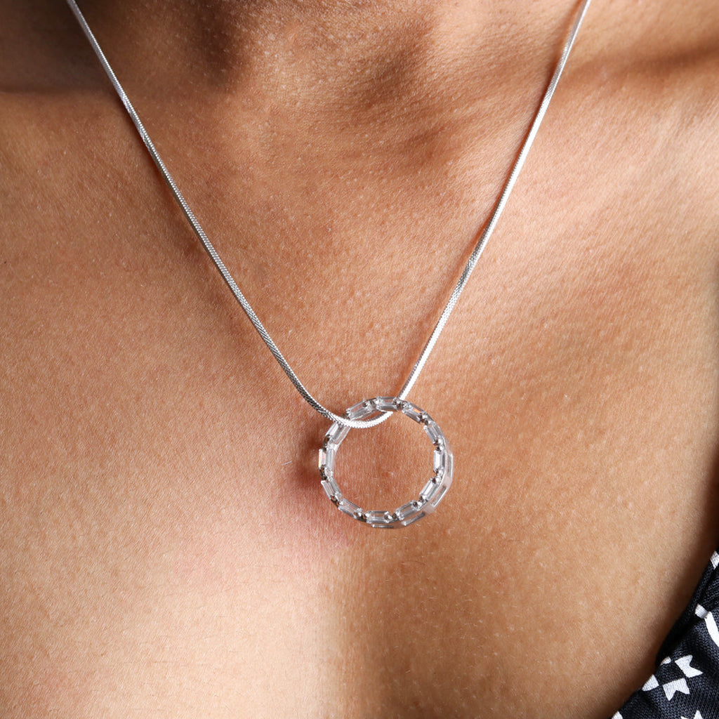 Baguette Pendant