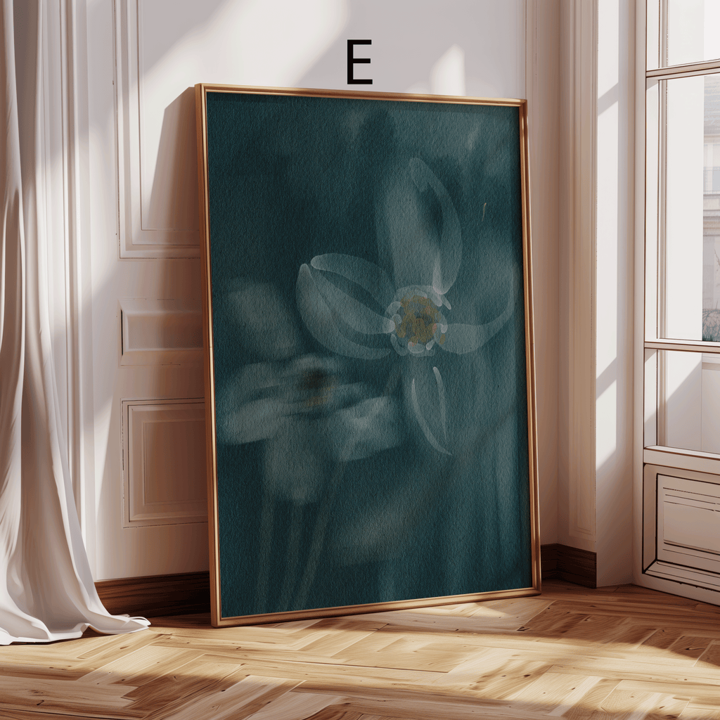 Natur Poster · Geschenkidee · Waldlandschaften Botanische Kunst Abstrakte Aquarellmalerei · Dekoprint ohne Rahmen