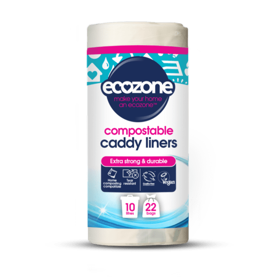 EcoZone Small Bin Bags 10 Litre (Compostable, 22 bags per roll)