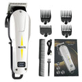 Economical Professional Hair Clipper USB Rechargeable White