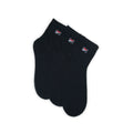 Fila unisex cotton socks - short socks - 3 pairs - navy blue - 43-46