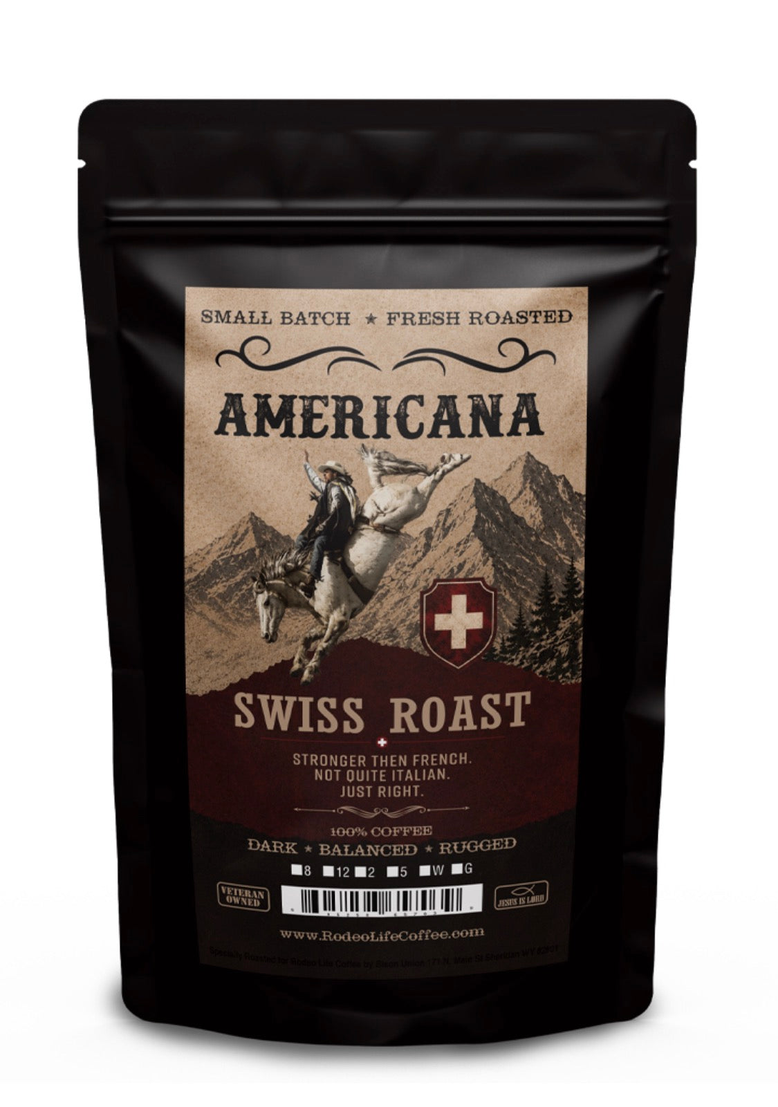 Swiss Roast 8 oz/1 lb