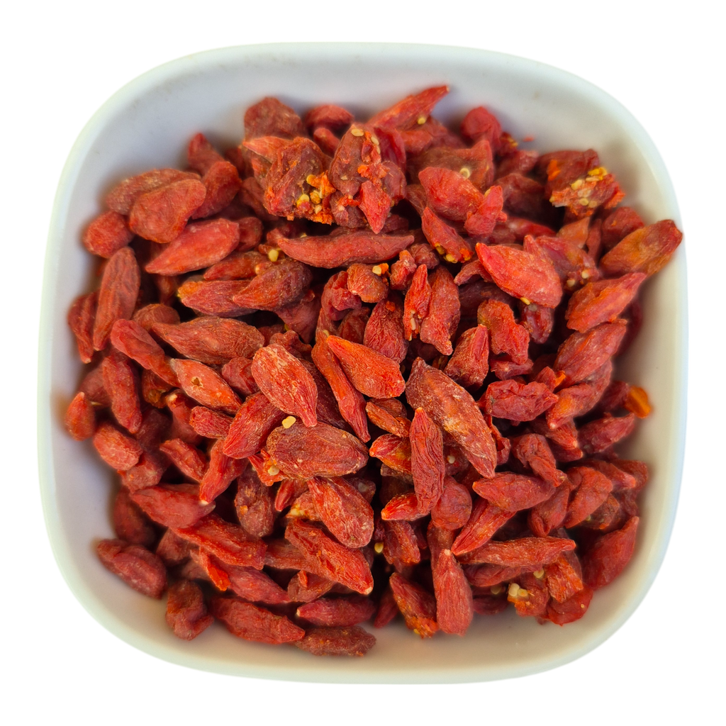 Mixed Almonds and Goji Berries – Natural Organic Premium-quality + Free sample!
