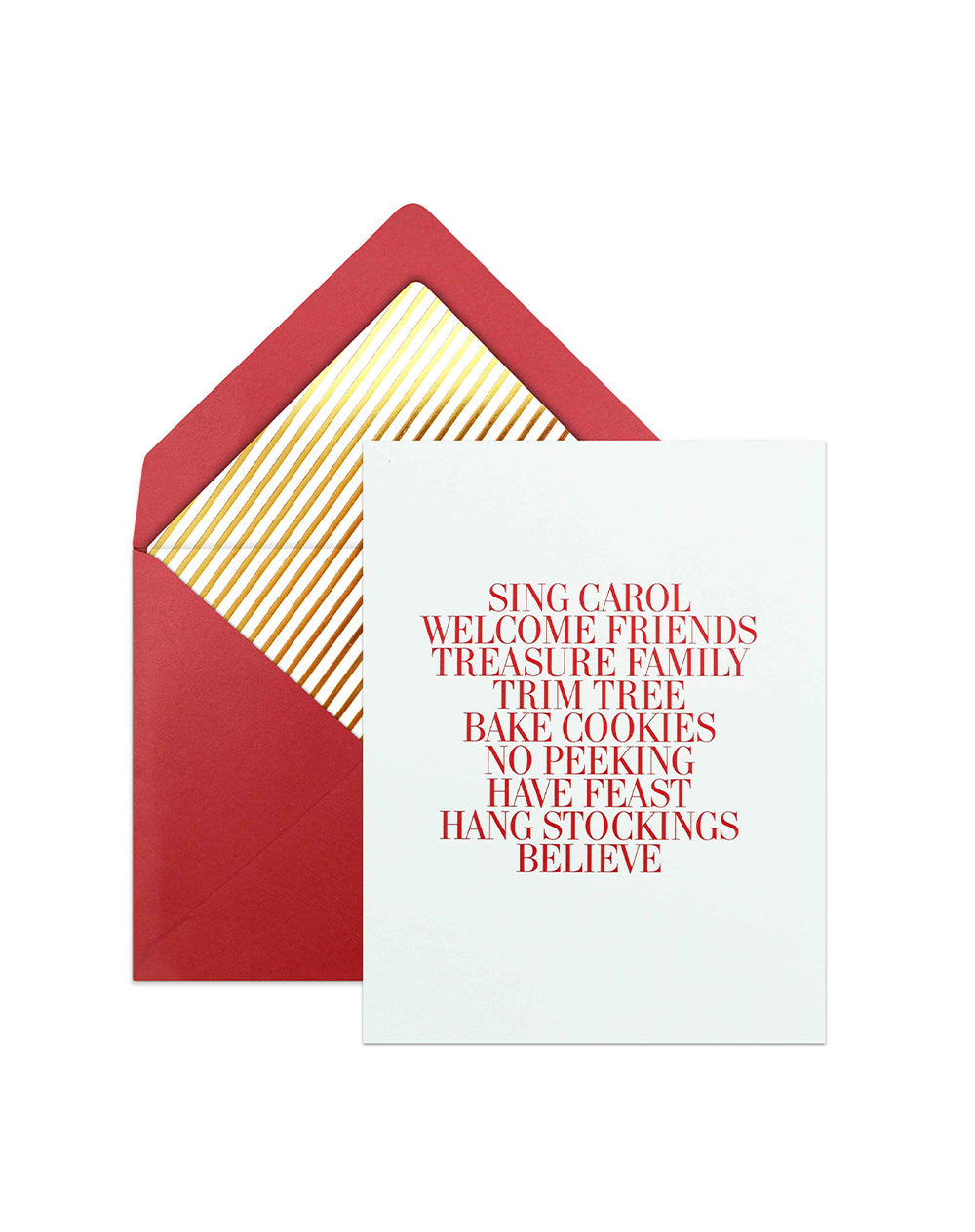 Christmas List - Greeting Card at Dealshubindia