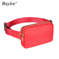 Women Waist Bag Waterproof Crossbody Chest Fanny Pack (Red) - Luggage & Bags > Fanny Packs at Dealshubindia