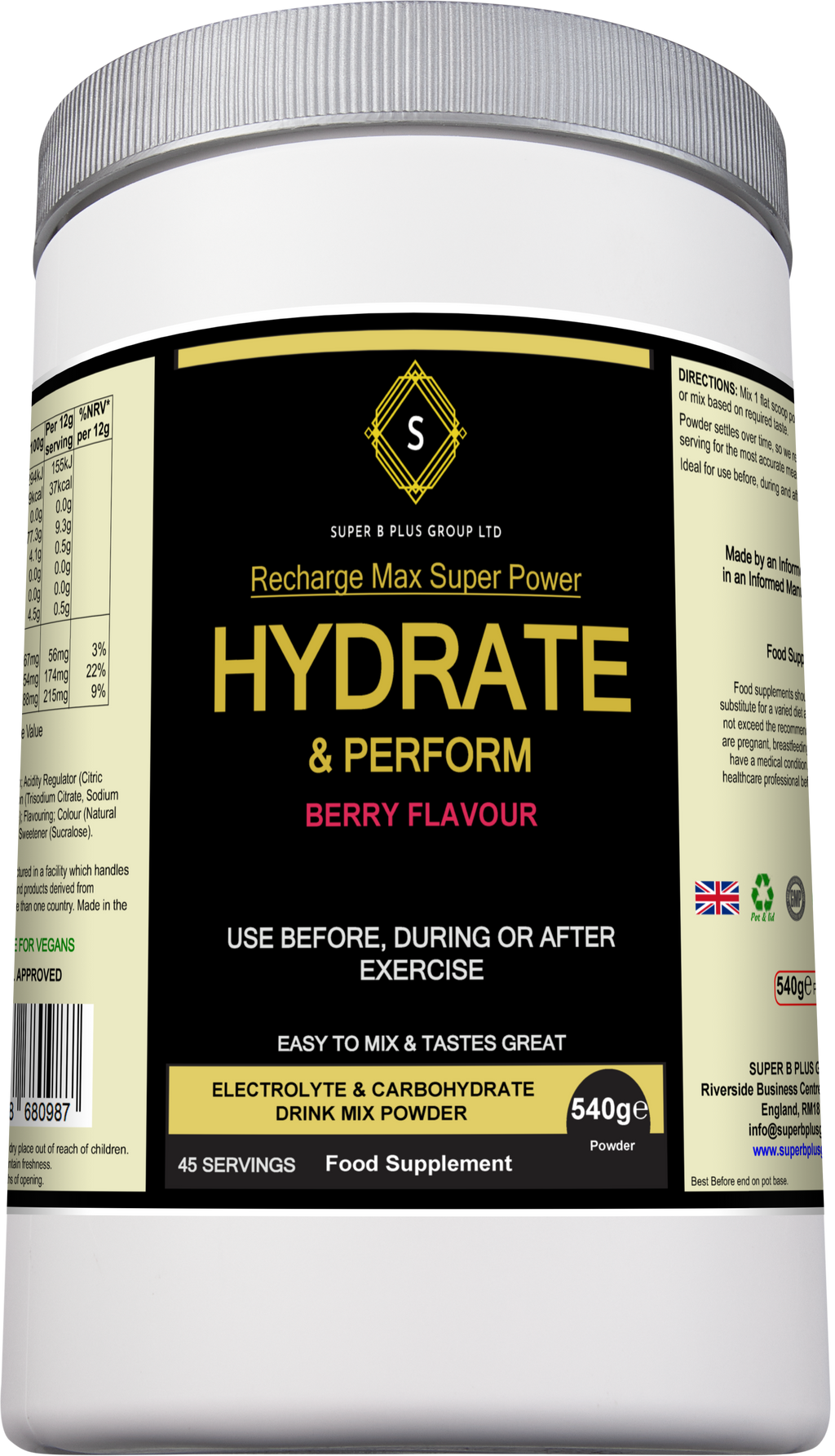 HYDRATE & PERFORM
