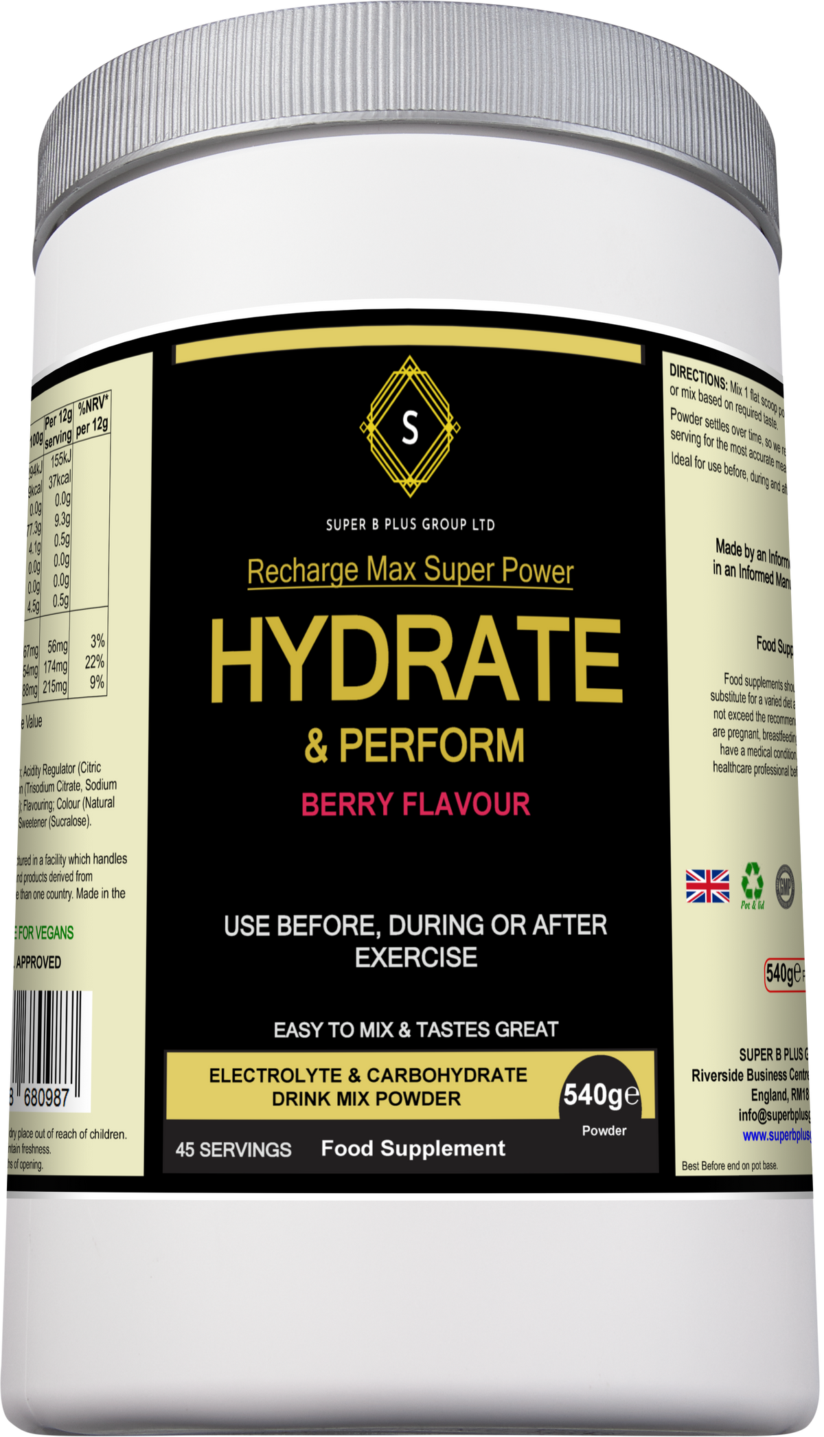 HYDRATE & PERFORM