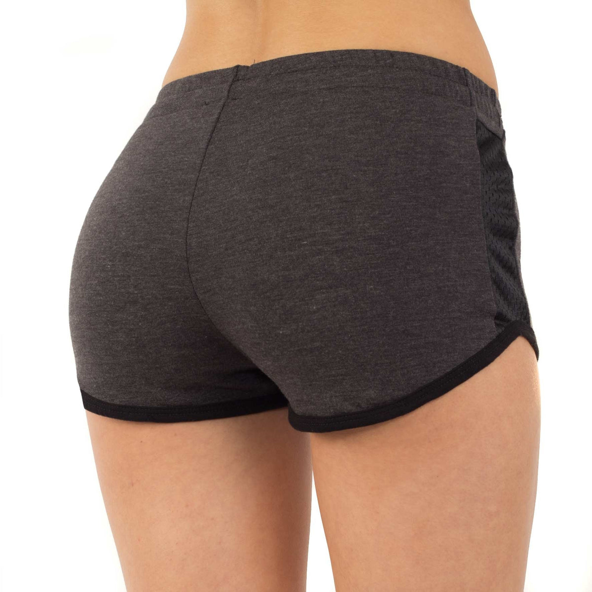 2008 - Women's Contrast Mesh Detail Shorts