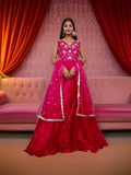 Gown with Sequin & Cut Dana Work by Shreekama