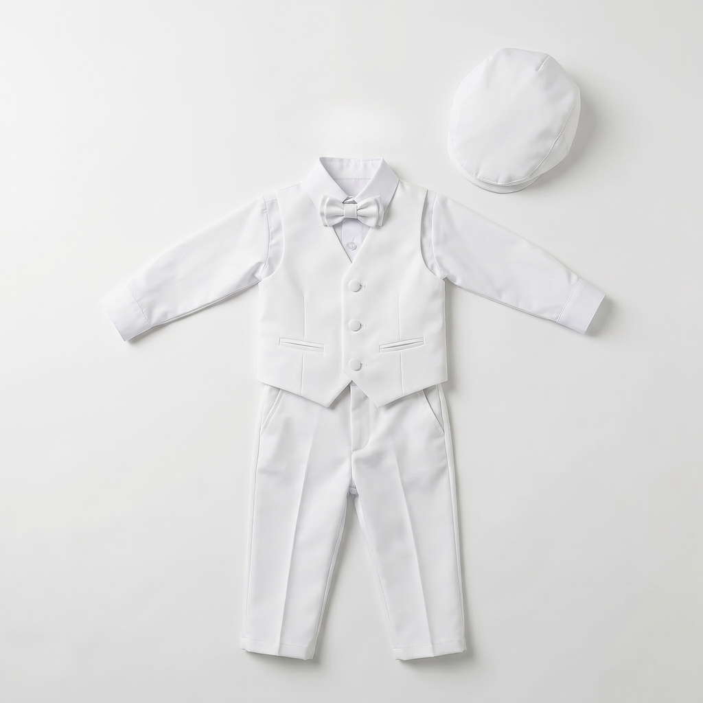 Alessio Baby Vest Set & Hat