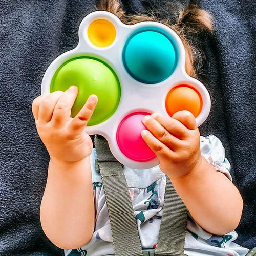 Baby Rattle Puzzle Early Education Toy