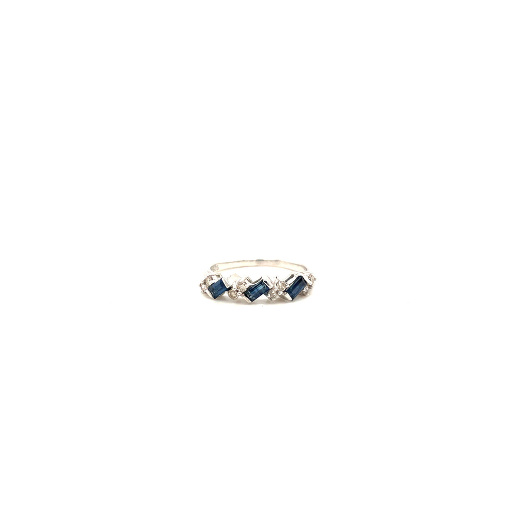 Emerald Ring in .925 Sterling Silver - KSR 11194