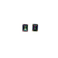 Mystic Topaz Earring in .925 Sterling Silver - KST 50070