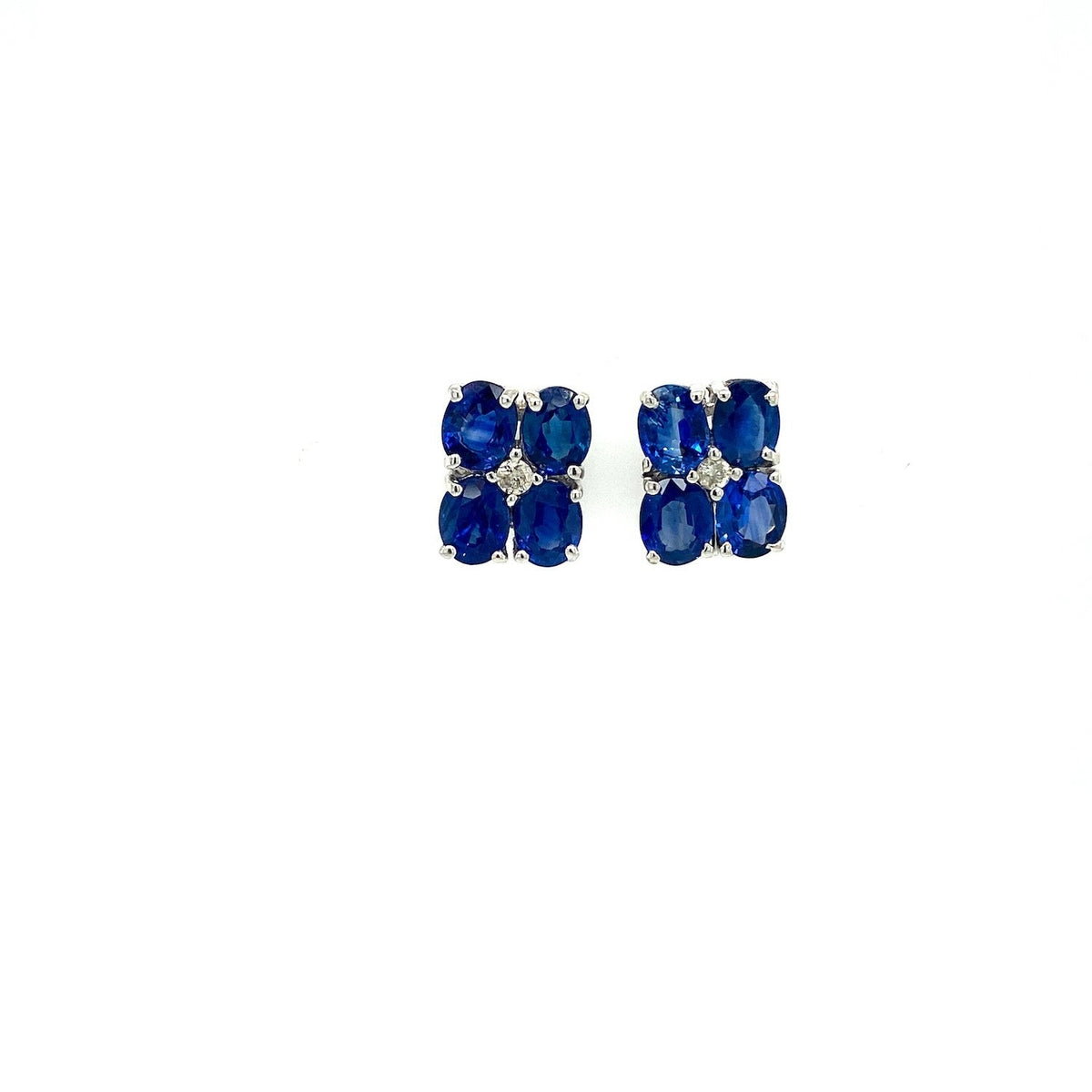 Sapphire Earring in .925 Sterling Silver - KST 59812