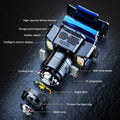 LED Sensor Headlamp Rechargeable Camping Search Light