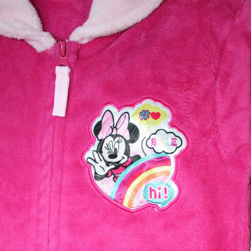Children's warm robe - Coral - Minnie Mouse - pink - 116