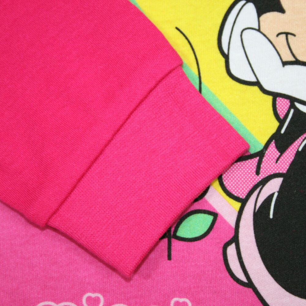 Winter cotton children's pajamas - Minnie Mouse - pink - 122