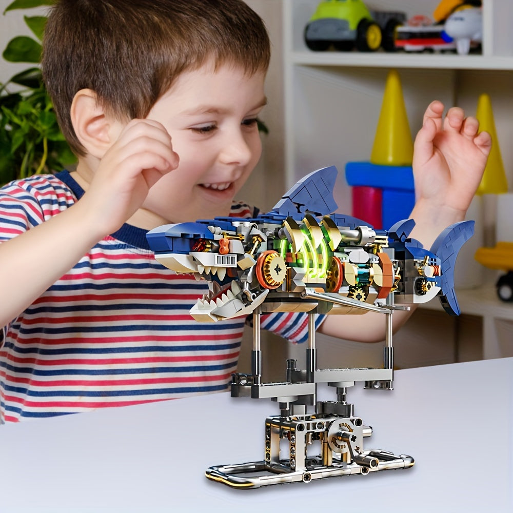 Marine Animal Building Blocks Set