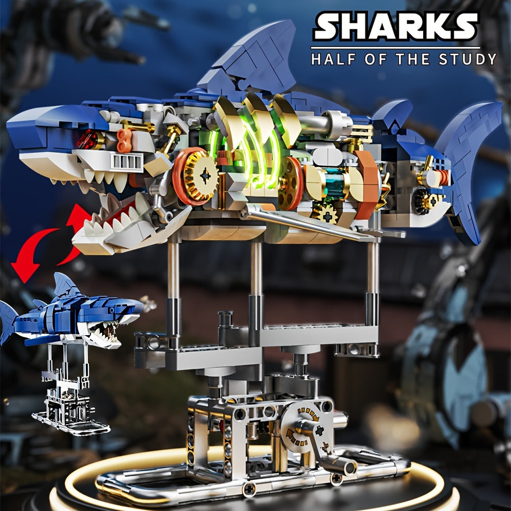 Marine Animal Building Blocks Set
