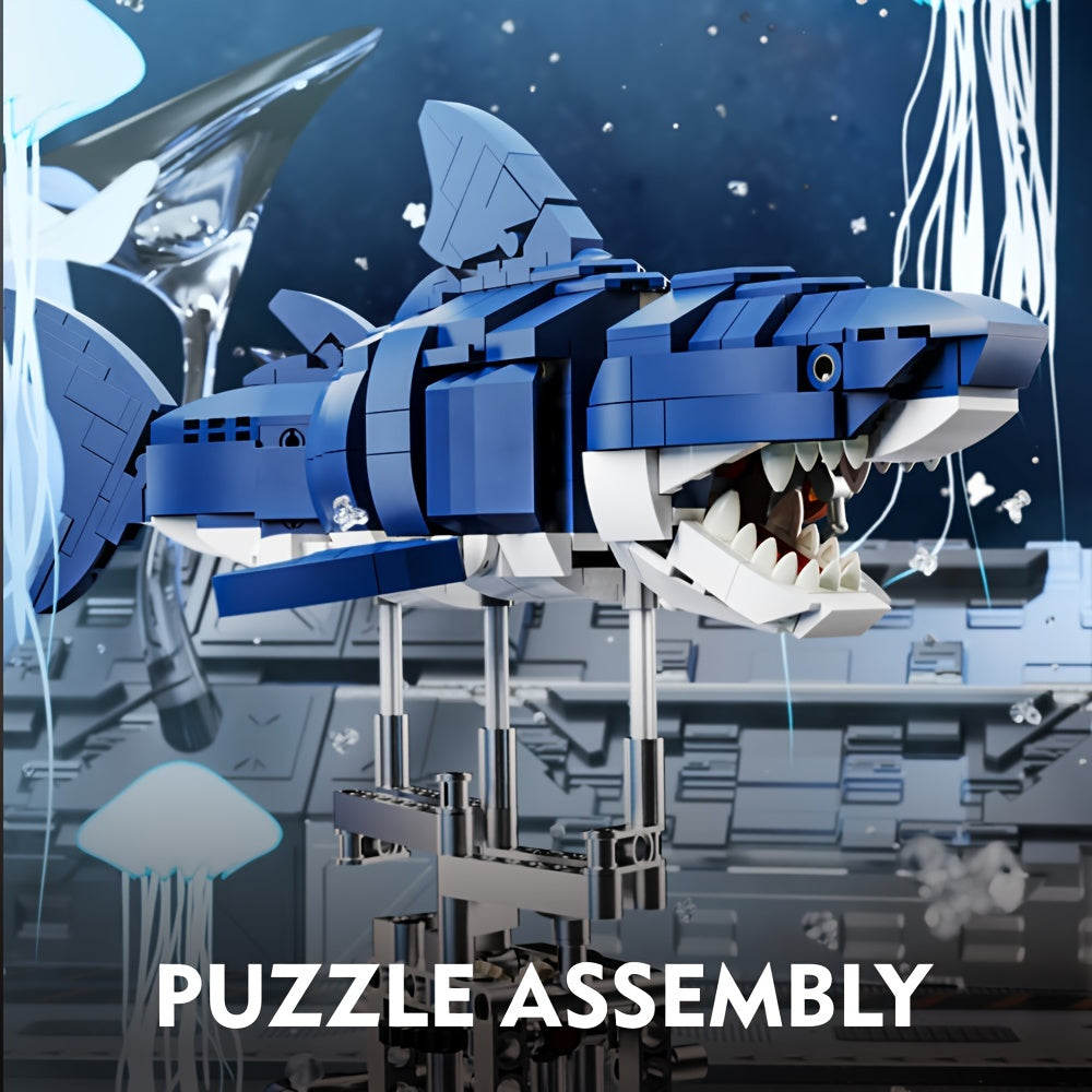 Marine Animal Building Blocks Set