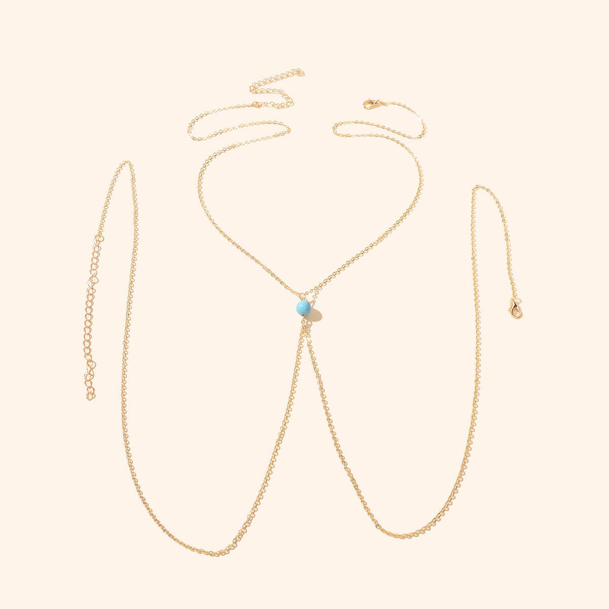 Gold Bra Body Chain Bikini Harness Necklace Body Jewellery Beach Accessories