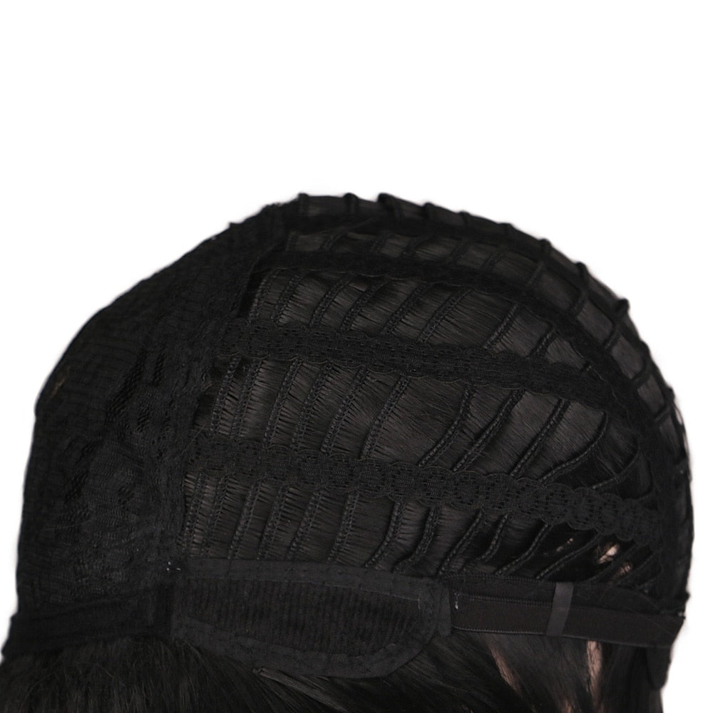 Natural Blonde Brown Short Wig