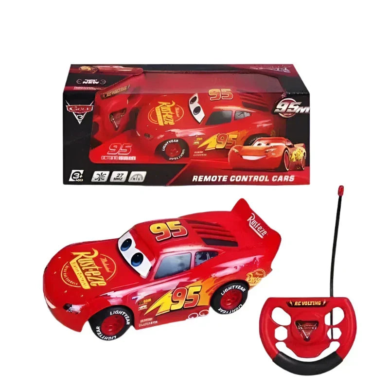 Lightning Mcqueen Remote Control Toy Car (Red)