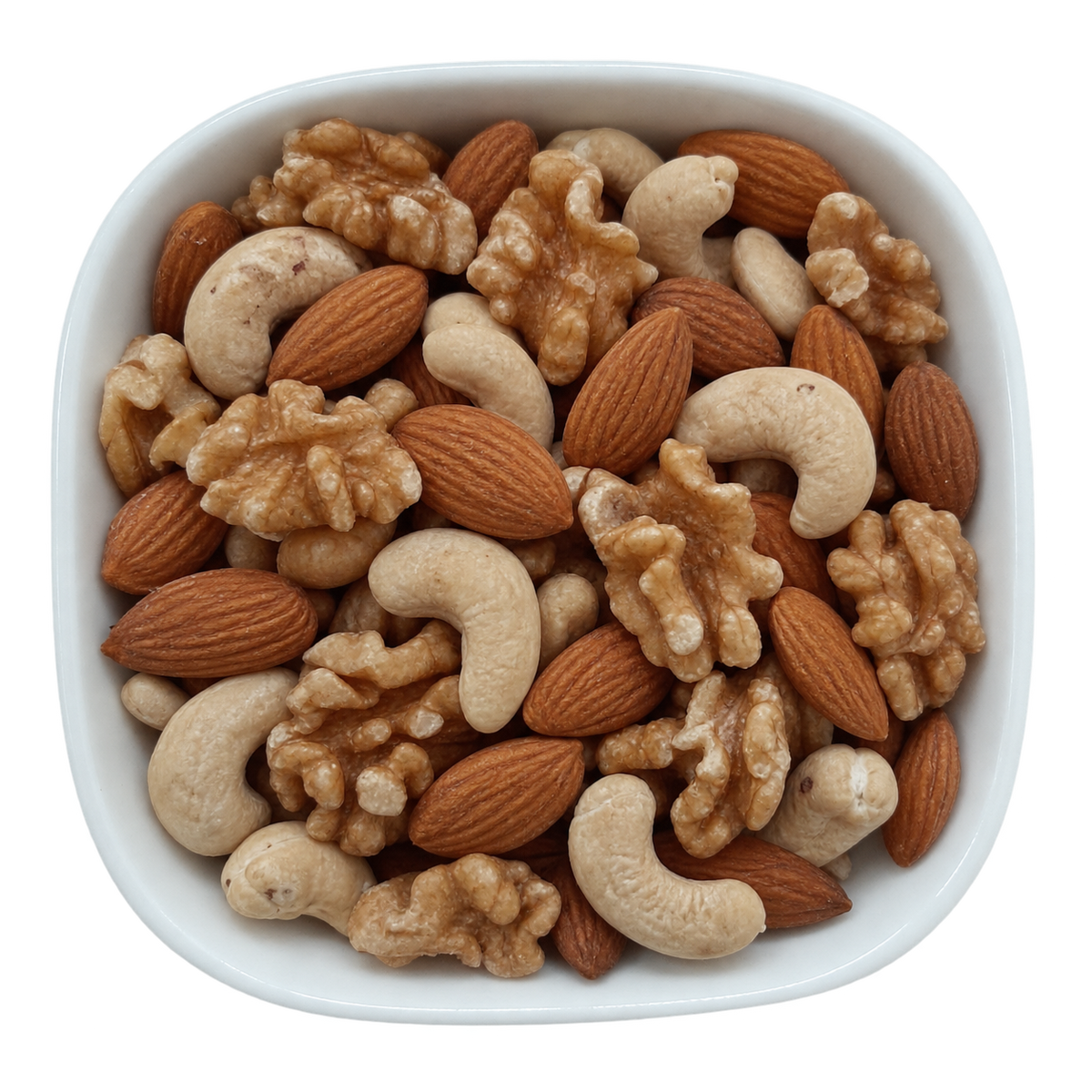 Mixed Almonds, Cashew Nuts and Walnuts – Natural Organic Premium-quality + Free sample!