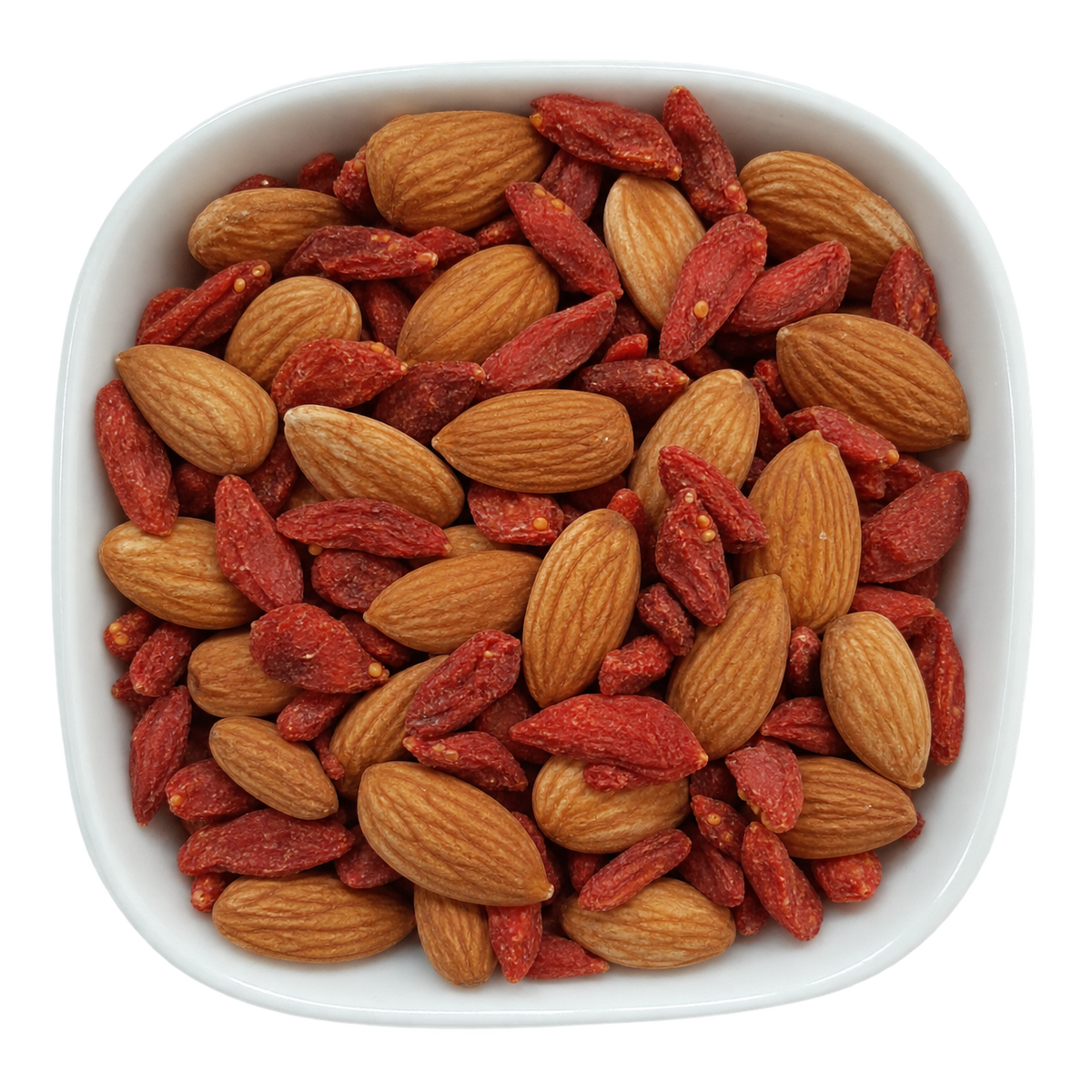 Mixed Almonds and Goji Berries – Natural Organic Premium-quality + Free sample!